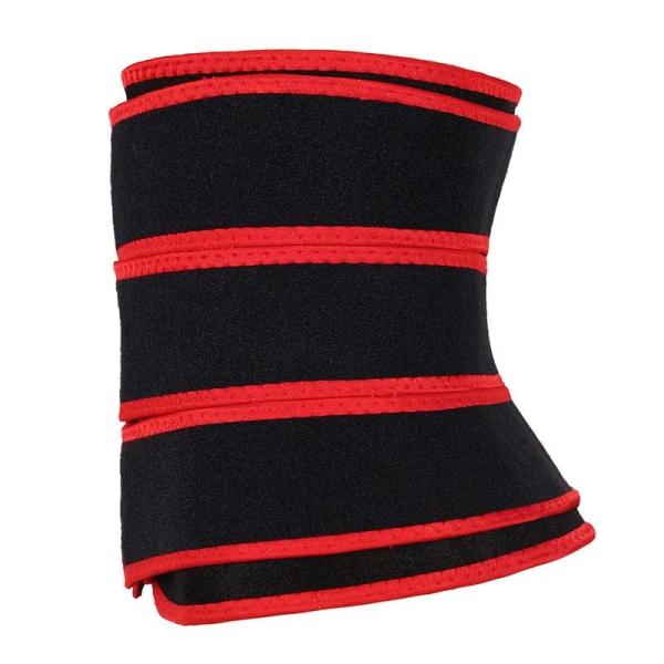 Do estômago vermelho livre das correias de With 3 do instrutor da cintura do látex correia mais magro
