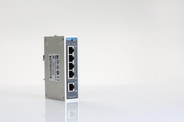 HiOSO 10/100M RJ45 5 Port Industrial Ethernet Switch Din Rail