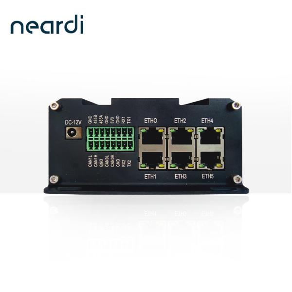 64GB PCIe Mini Embedded Industrial Box PC 4K 1080P RS485 Communication