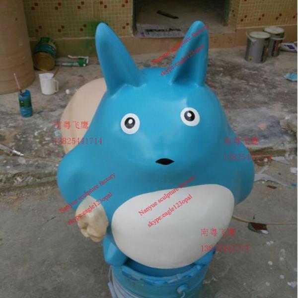 Outdoor Garden deco cartoon statue frozen character statue in garden/ plaza/ shopping mall