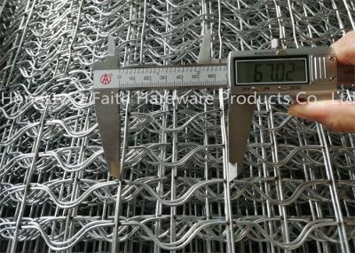 Reforço marinho linha curvada flexibilidade alta soldada de Mesh Rolls 190.5mm do fio