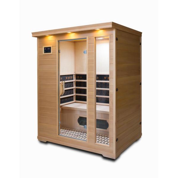 Single and Double Steam Bath Tourmaline Computer Control Panel Sweat Room Home Sauna Room Far Infrared Bathtub Detox