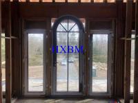90mm Thickness Triple Glass Aluminium Clad Windows For Home Decoration