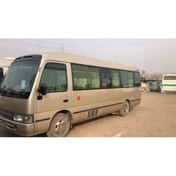 19-30 Seats Left Hand Driving Toyota Coaster Bus with Euro 3 Emission Standard and Used