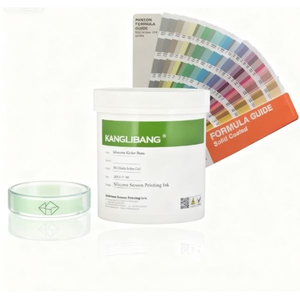 High Adhesion Silicone Screen Printing Ink White Color for Silicone Products