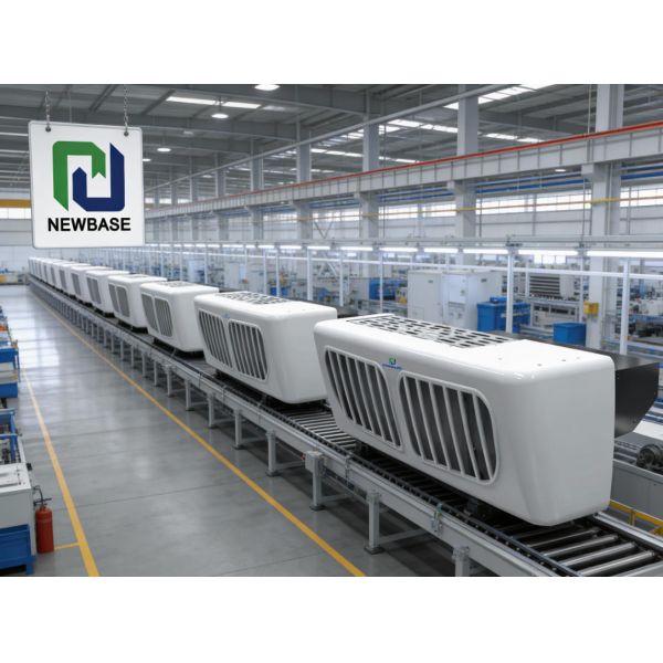 4.2m New Energy Vehicle Refrigeration Freezing Unit DC Frequency Conversion CAN Bus Control IPC3 Standard Remote Monitoring
