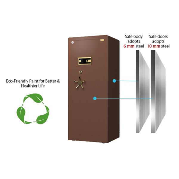 Solid Steel Jewelry Watch Winder Jewelry Safe Large for Home