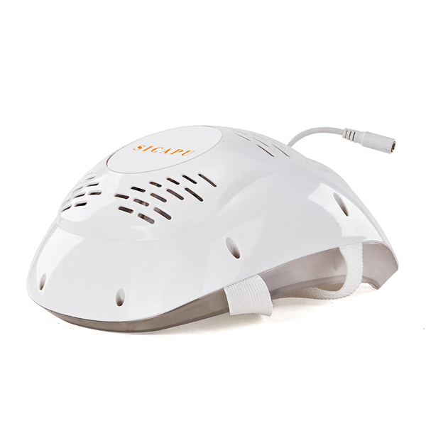 Máquina de crecimiento capilar láser LLLT para el hogar, dispositivos láser para la caída del cabello de 650 nm