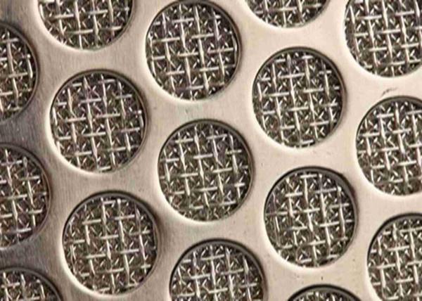 O metal perfurado 200micron aglomerou o filtro de Mesh Layer Increases Rigidity For do fio