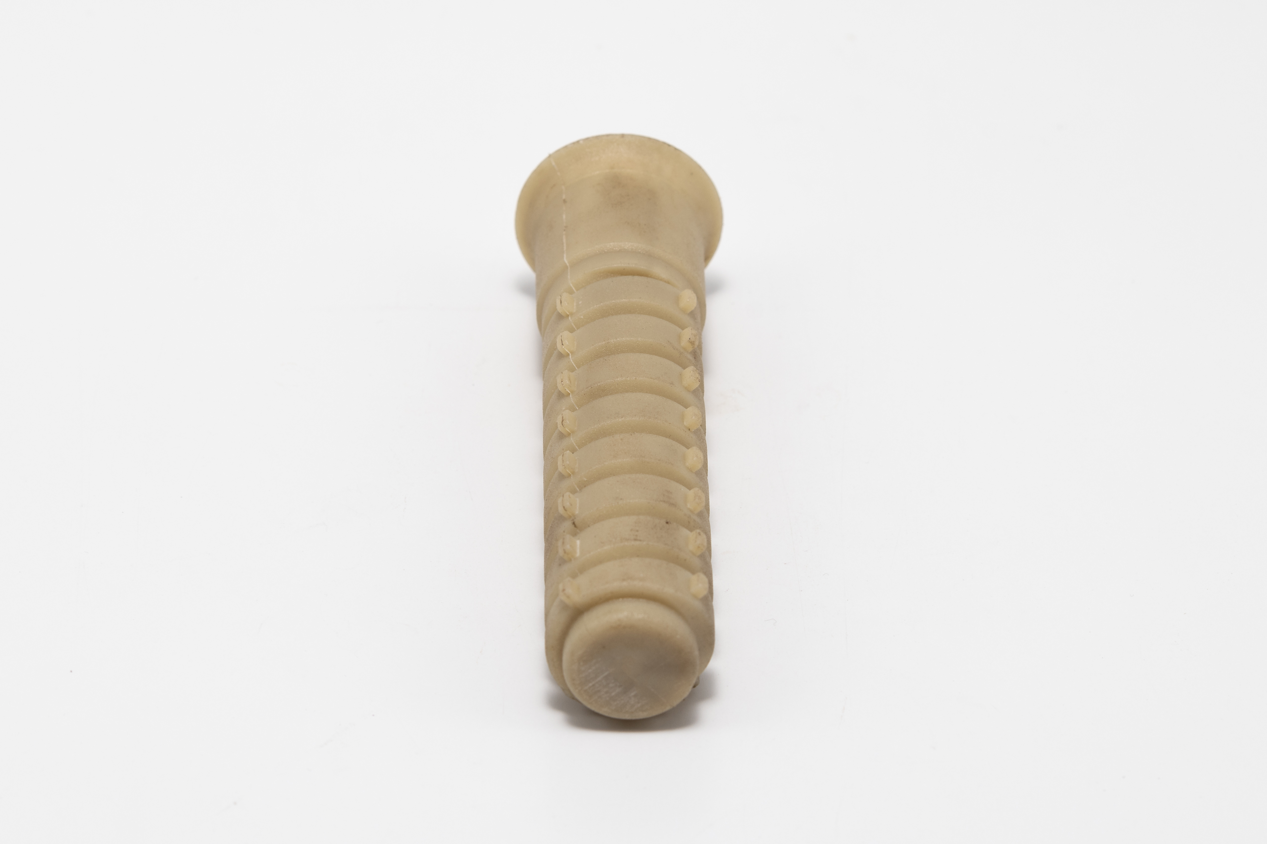 PA6 PA66 Nylon Thread Dowel Sleeve Railway Threaded Plastic Insert Crack