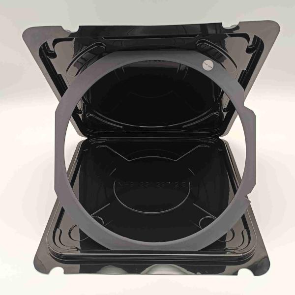 Square Single Silicon Wafer Box For Storage And Transportation ROHS Compliant