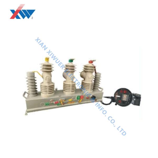 12kA courant de fermeture de défaut minimum 27kV haut voltage disjoncteur sous vide avec intégration profonde et condensateur d'alimentation haute tension