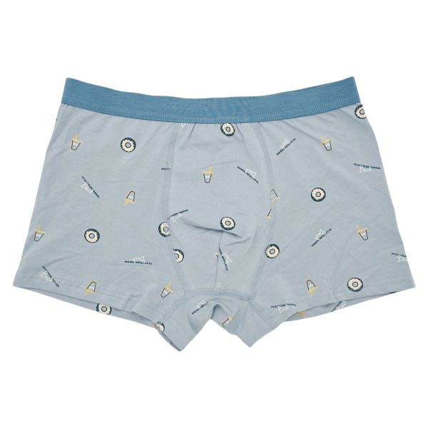 Men Boxer Briefs Printed Men's Shorts Boxers Cotton Briefs Underwear Men