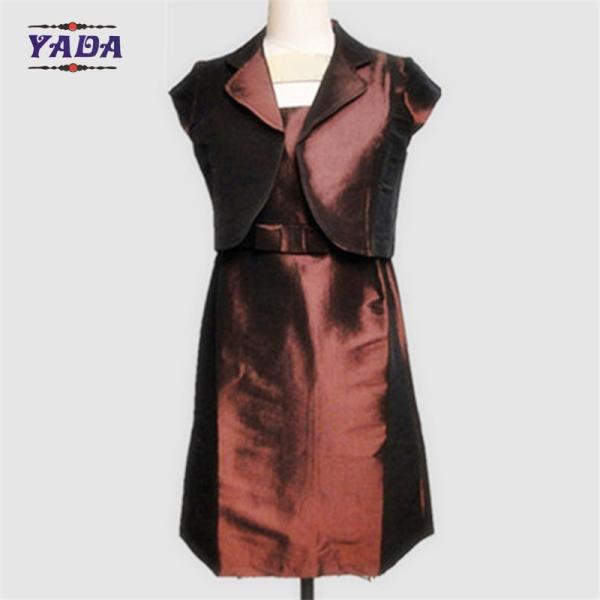 Женский осенний верхний костюм + жилет два куска винтажного костюма с ошейником простых моделей