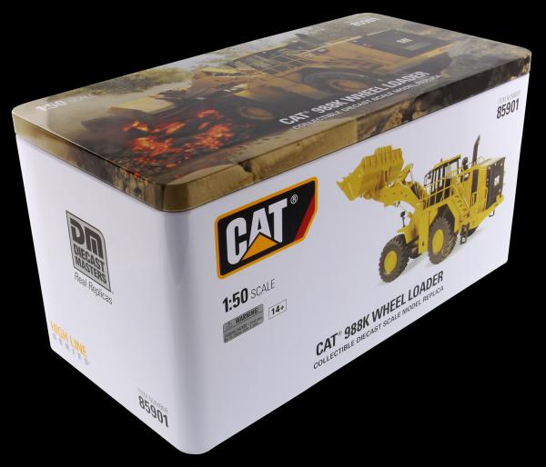 Diecast Masters 1:50 Scale CAT 988K Wheel Loader Die-cast Engineering Model 85901 Toy