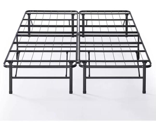 Space Saving Steel Foldable Bed Frame for Small Bedrooms and Apartments