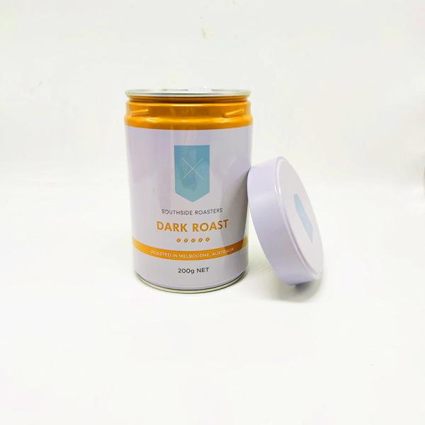 Воздухонепроницаемая плита олова консервирует опарник олова чая порошка кофе 200g упаковывая