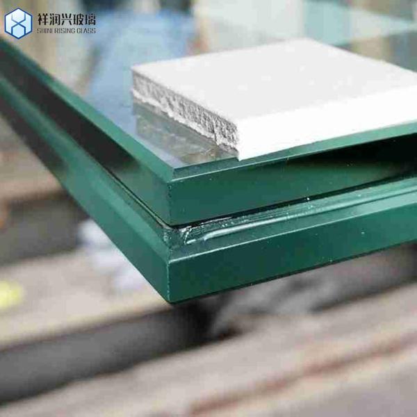 GB15763.2-2005 Standard 12.76 mm Laminated Float Glass with Flat Polished Edge Work