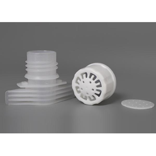 Eche en chorro los casquillos con el agujero de la salida de aire en casquillos de la bolsa del diámetro/de los alimentos para niños de 16m m