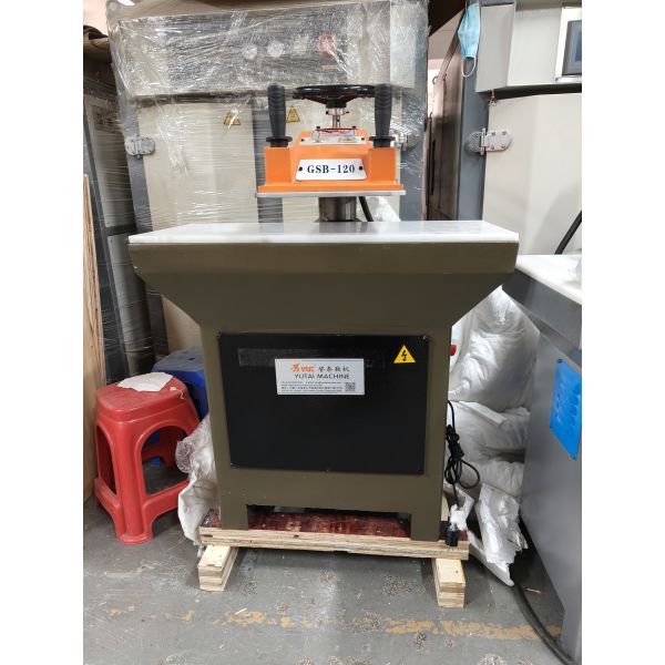 12Ton 12T Hydraulic Rocker Semi-Automatic Motor Artificial Leather/Genuine Leather Car Arm Clicker Press Die Cutting Machine