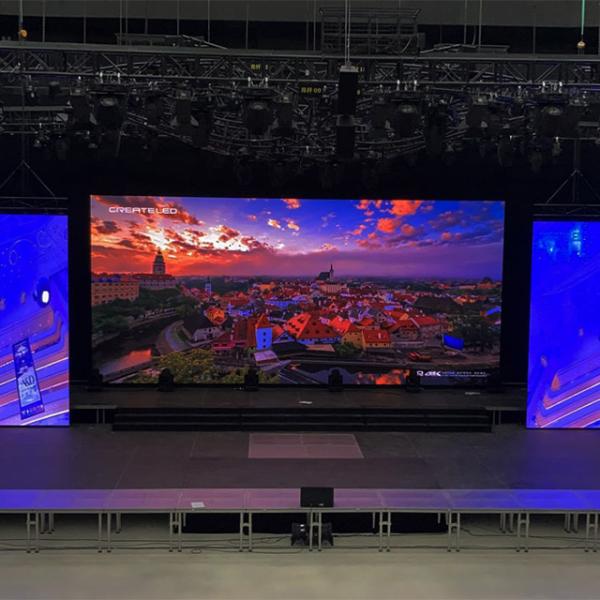 P2.9 P3.9 P4.8 Church Stage Backdrop Outdoor Rental Led Screen King Visionled