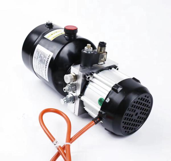 Solenoid Valve Type Manual 12v Dc Hydraulic Power Unit Horizontal Installation