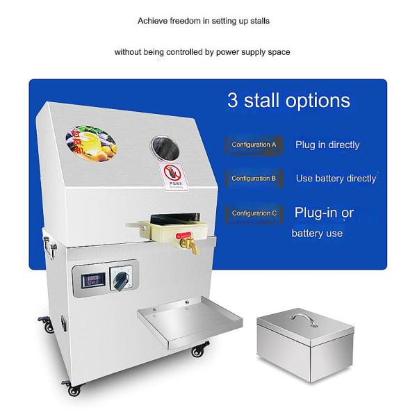 Electric Sugar Cane Juicer Machine Made of 304 Stainless Steel and Other Materials