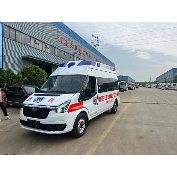 Ford Customization Ambulance Car Vehicle 4x2 Ambulance Car Transit V348 PRO Monitoring ICU Emergency Ambulance Van