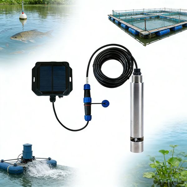 Solar-Powered LoRaWAN Online COD Sensor, Measuring Range 0~1500mg/L, Turbidity Compensation