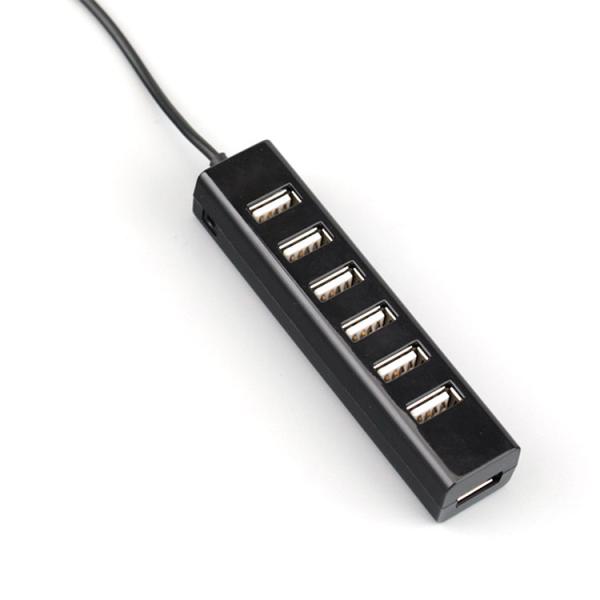 PC Computer 480Mbps 7 Ports Usb 2.0 High Speed Hub