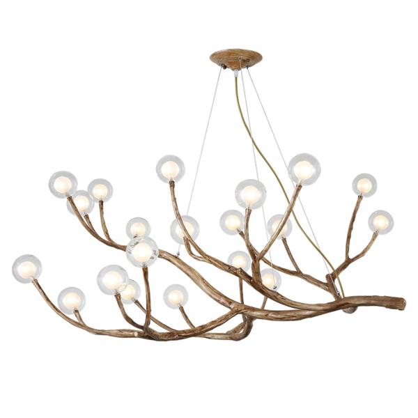 Living room Bedroom Wooden Tree Branch decorative lustre pendant home Chandelier lighting( WH-CI-107)