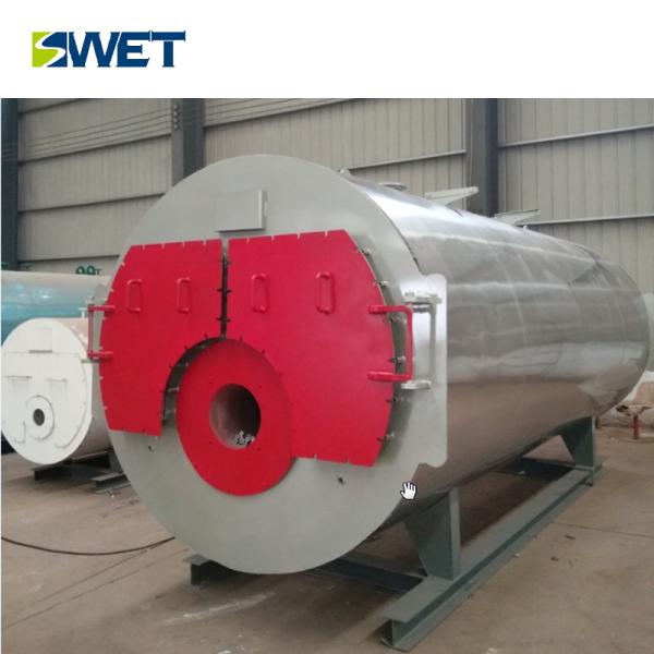 LPG / Natural Gas Steam Boiler With Fire Tube Good Corrosion Resistance