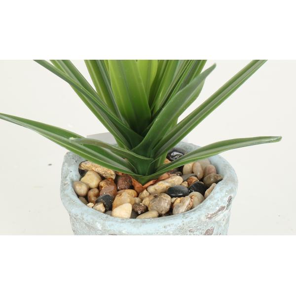 Greenery Flexible Glue Agave Artificial Bonsai Tree 22 CM 25 CM 33 CM