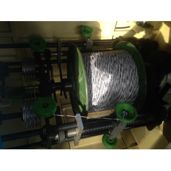 1.0mm - 6.0mm Single Wire Twist Machine 1250 Touch Screen PLC Magnetic Powder Clutch