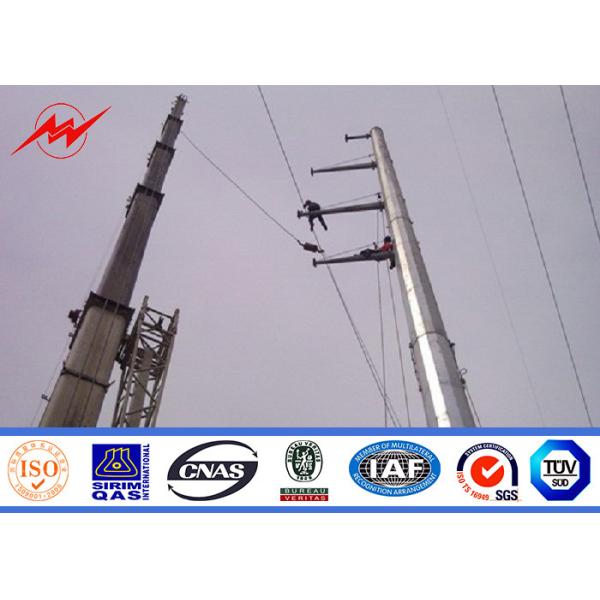 Одиночное электропитание Поляк стальные светлые Poles CCTV рукоятки изготовленные на заказ