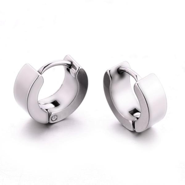 Factory Wholesale Jewelry Women Clip on Hoop Gold Cross Earrings
