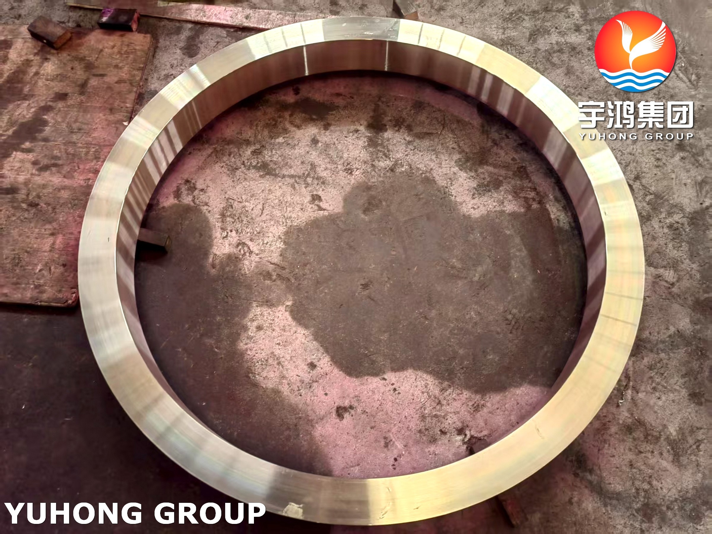 Custom CNC Machined SB171 C70600 Copper Nickel Ring for Marine Equipment