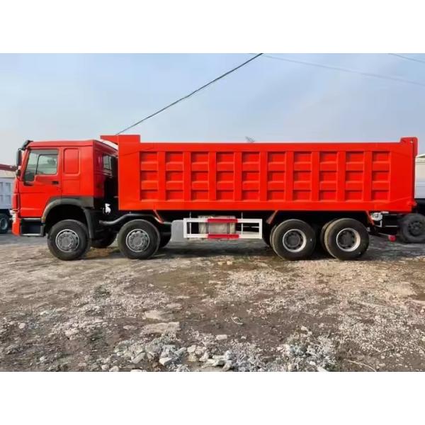 SINOTRUK HOWO 380HP Euro II With Oil Bathing System 8X4 TIPPER TRUCK
