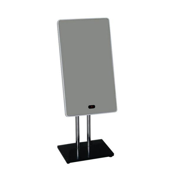 32 Inch Mirror Digital Signage , Floor Standing Kiosk Advertising Totem Photo Booth