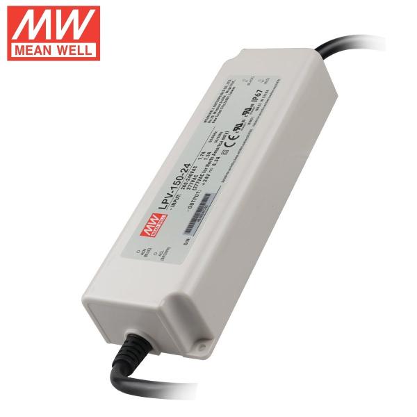 Melhor qualidade Meanwell 150w 24v fonte de alimentação de baixa tensão LPV-150-24 transformador de néon led
