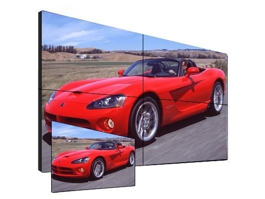 Digital Signage Video Wall Screens , Indoor Advertising Display 4 Screen Video Wall