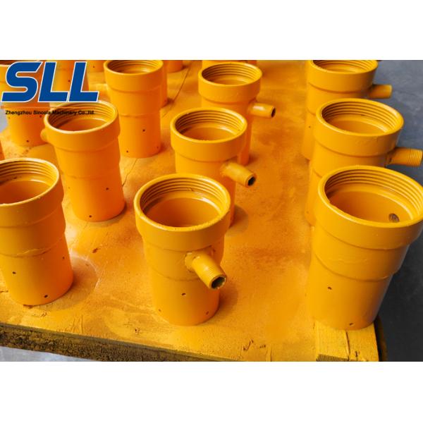 Concrete spraying services shotcrete nozzle seat tightly connected nozzles