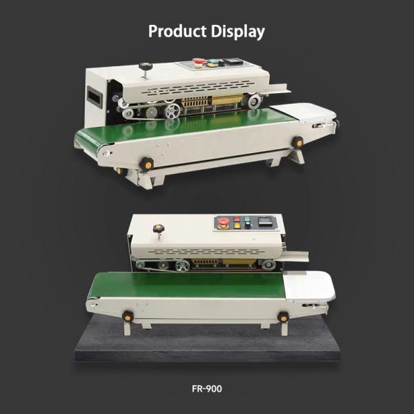 DL-6CFR-900 Horizontal Continuous Band Heat Bag Sealer/Pouch Machine with Counter