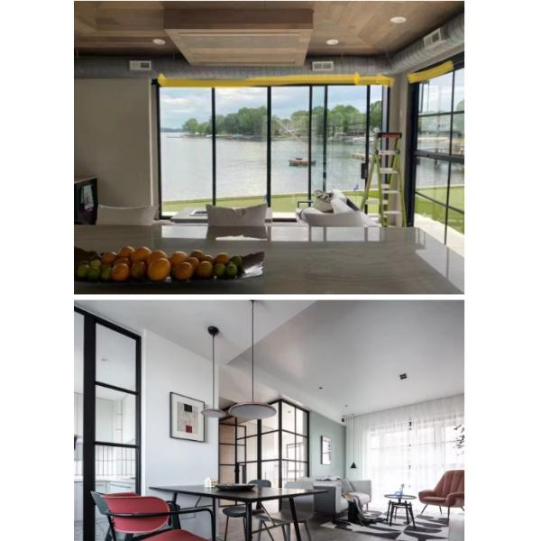 Soundproof Double Glazed Tempered Glass Heat Insulation Window Door Glass