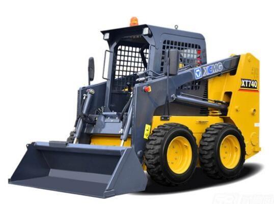 XCMG XT740 Weichai Engine Electric Skid Steer Loader Solar Sugarcane Loader