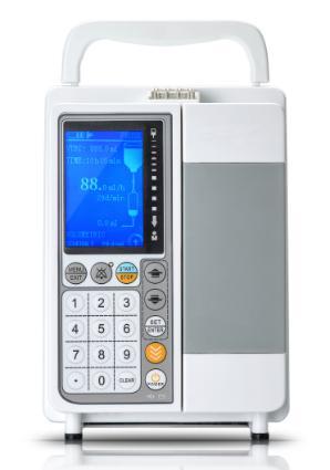 Équipement de pompe à injection et à perfusion de seringue médicale volumétrique portable OEM