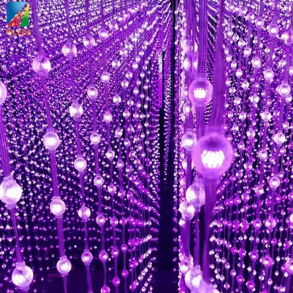 Guirlande lumineuse LED à boule 3D lumineuse 12V IP20/IP65 étanche