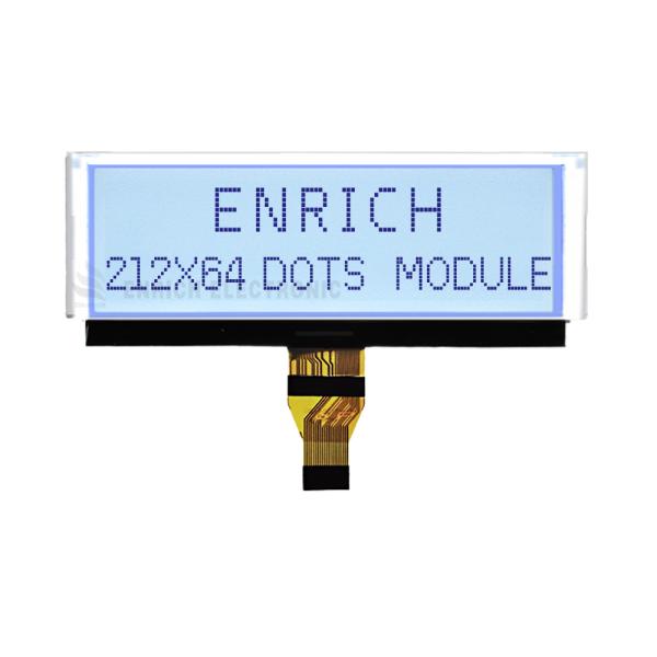 212x64 Graphic LCD Display 4.5 Inch For Communication Devices