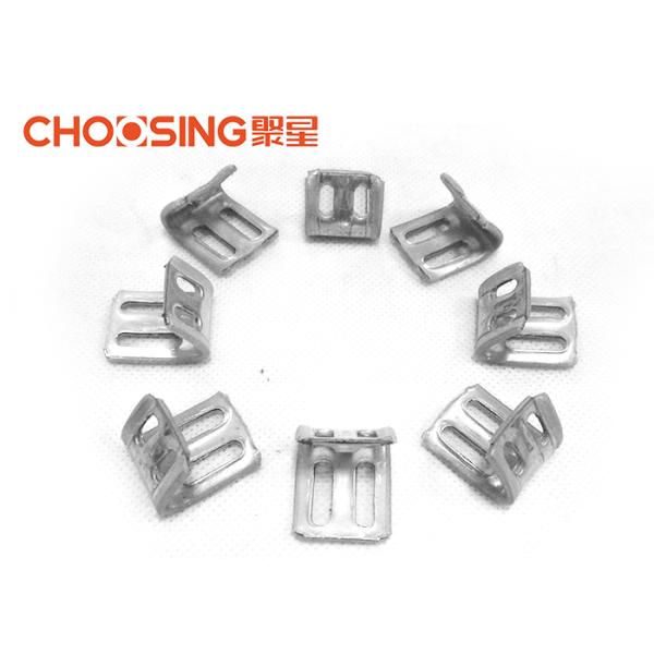 Galvanized 23mm Upholstery Spring Clips 0.8 - 1.0mm Thickness Long Lifetime