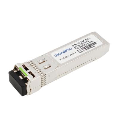 Os DOM óticos 1270nm TX 1330nm RX do módulo 10km LC do transceptor do WDM SFP28 industriais